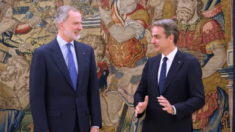 Μαδρίτη: Συνάντηση Μητσοτάκη με τον Βασιλιά της Ισπανίας Φελίπε