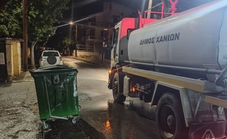 Μηνυτήρια αναφορά από τον Δ. Χανίων, για τη δηλητηρίαση δύο εργαζόμενων στην καθαριότητα