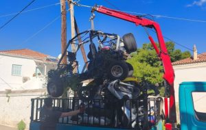 Ανακύκλωση εγκαταλειμμένων οχημάτων από τον Δήμο Σπετσών