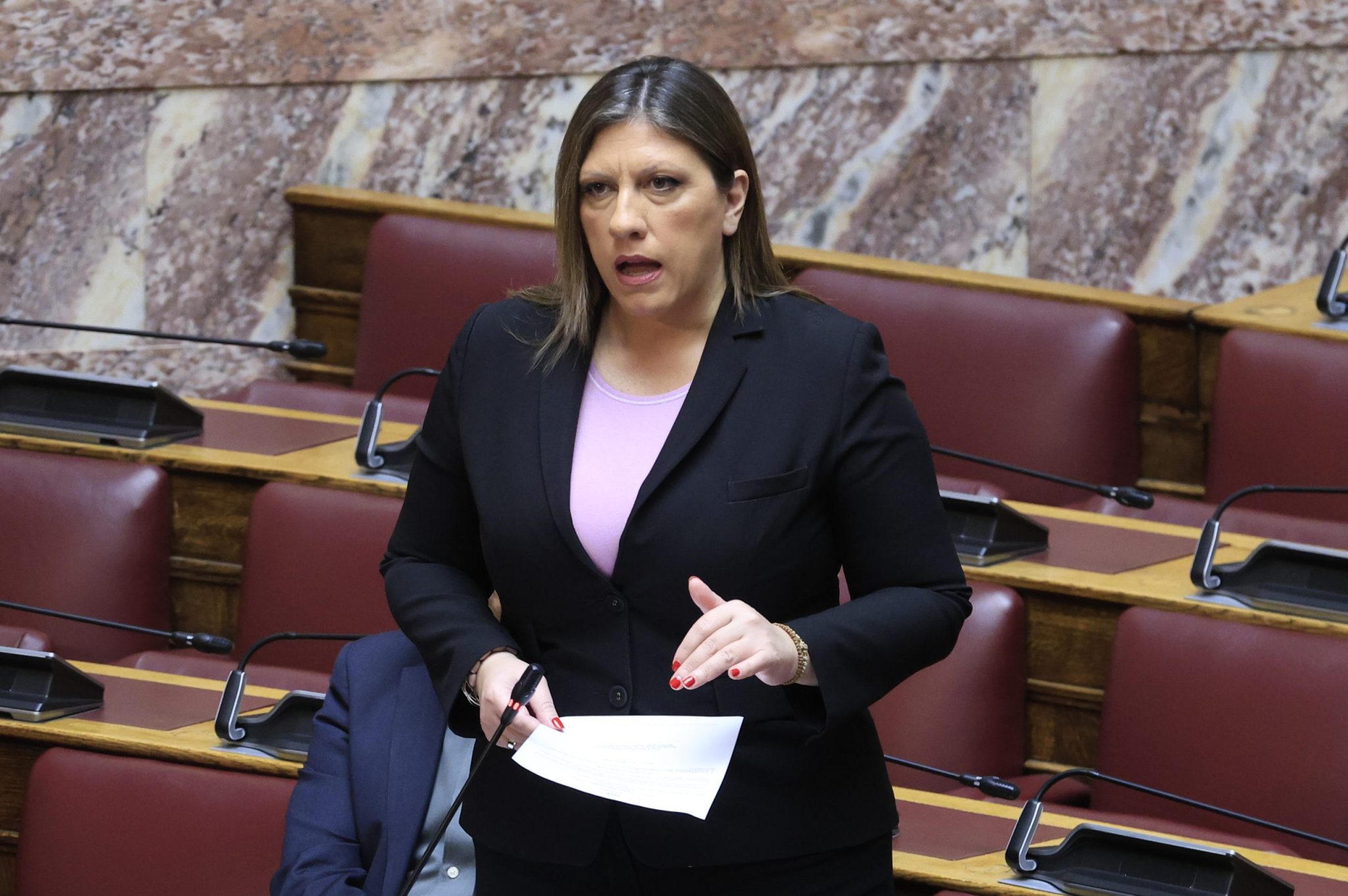 Κωνσταντοπούλου: «Ο Γεωργιάδης ομολόγησε την εμπλοκή της κυβέρνησης σε διαδικασίες παρακράτους»