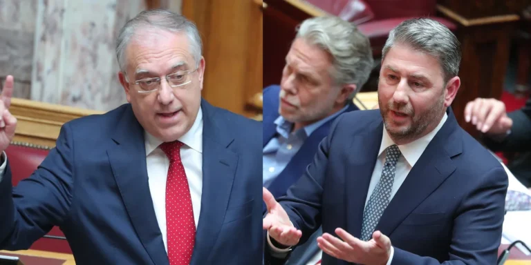 Κόντρα Θεοδωρικάκου-Ανδρουλάκη στη Βουλή: «Επί ΠΑΣΟΚ δεν υπήρχε ρουσφέτι;»