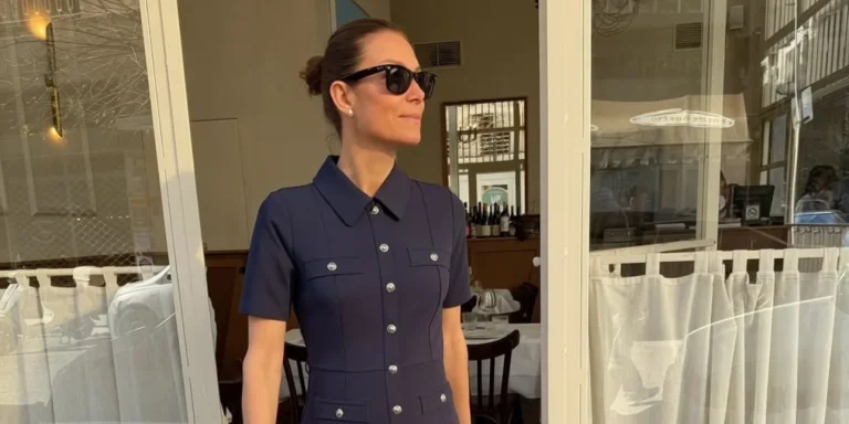 Η Βίκυ Καγιά με το αγαπημένο look των Γαλλίδων