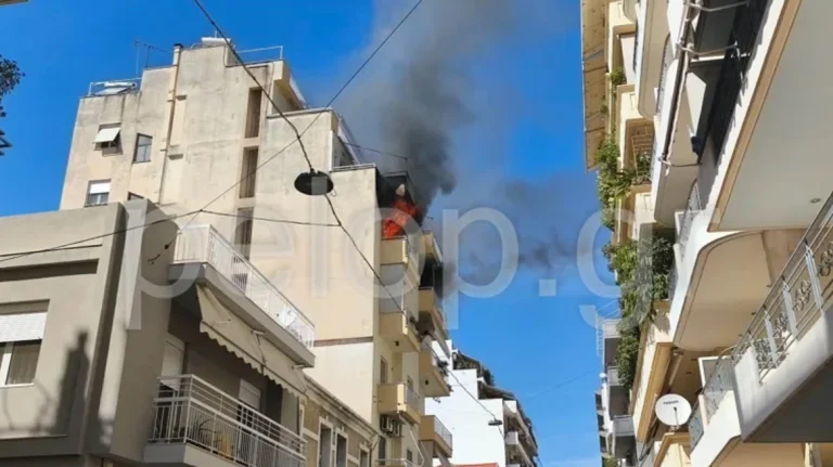 Τραγωδία στην Πάτρα: Νεκρή ηλικιωμένη που εγκλωβίστηκε από φωτιά σε διαμέρισμα