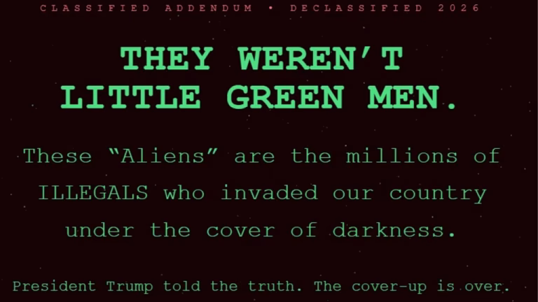 Σάλος με το aliens.gov: O Τραμπ αντιμετωπίζει τους μετανάστες ως εξωγήινους εισβολείς