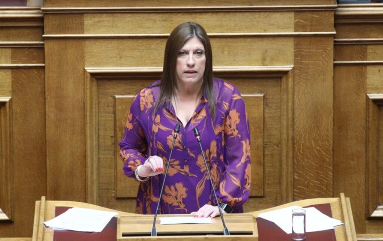Κωνσταντοπούλου κατά πάντων: Ο Γεωργιάδης θέλει να φάει τον Μητσοτάκη